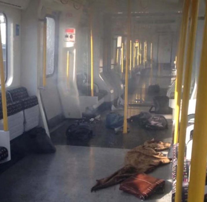 Metrodaki patlamanın görüntüleri ortaya çıktı