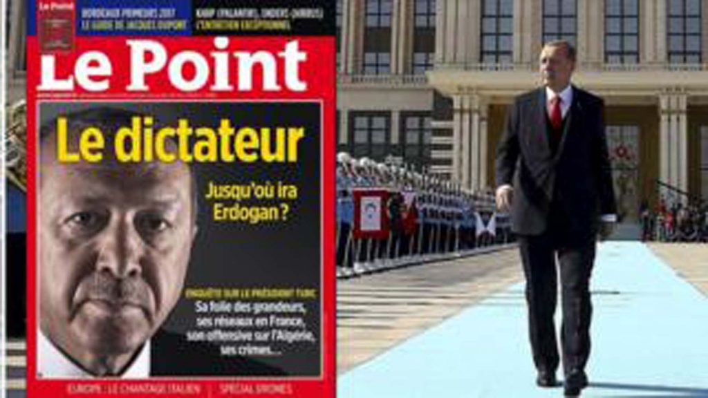 Le Point dergisinin ‘Diktatör’ kapağı