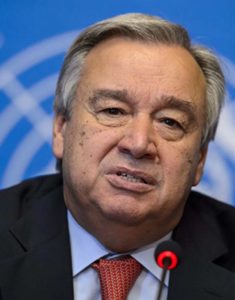 Guterres üst düzey BM yetkilisi gönderiyor