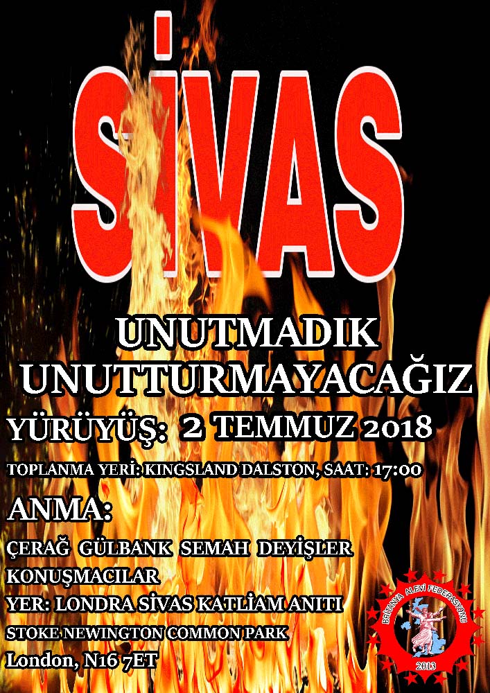 Commemoration even for Sivas massacre  