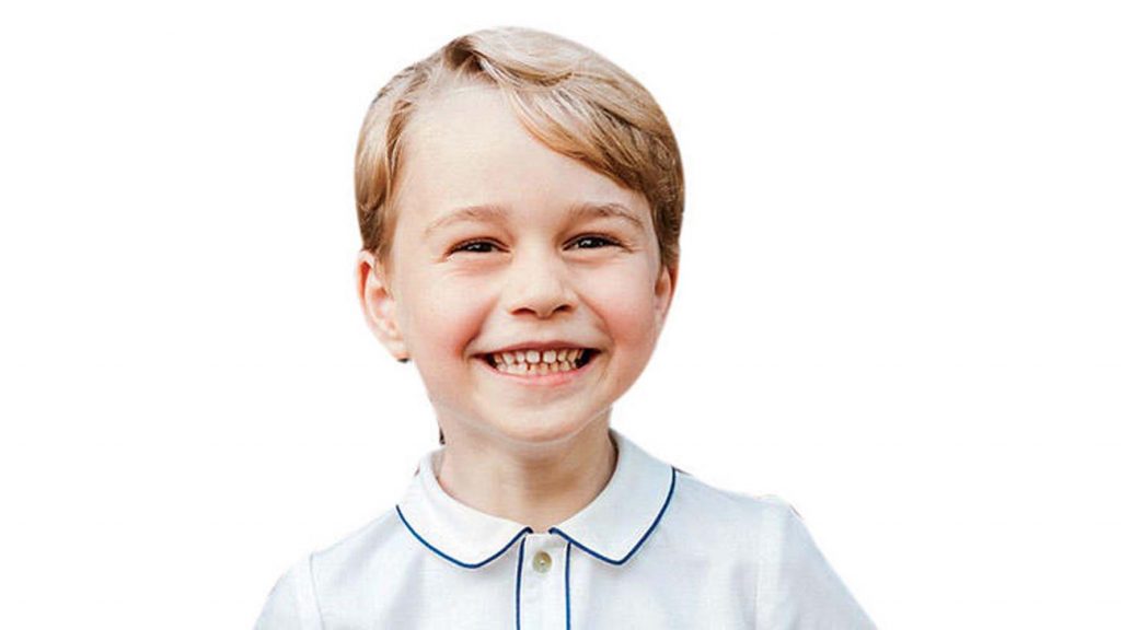 Prens George 5 yaşında