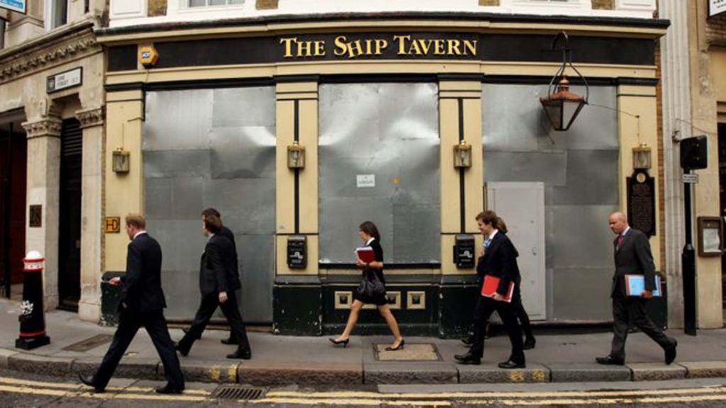 London’s pub industry in decline