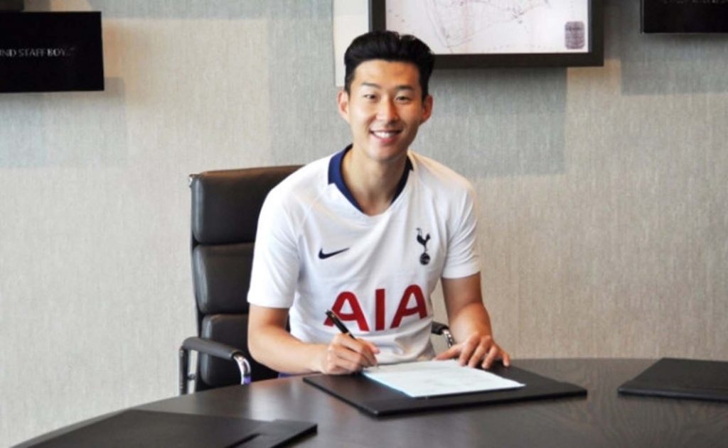 Heung-Min Son, Tottenham ile sözleşmesini 5 yıl uzattı