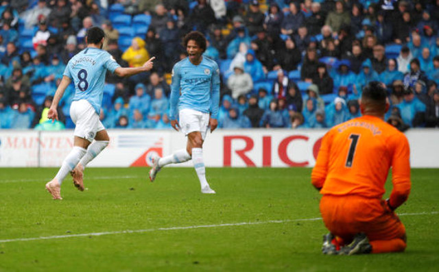 Manchester City, Cardiff City’i deplasmanda 5-0 yendi