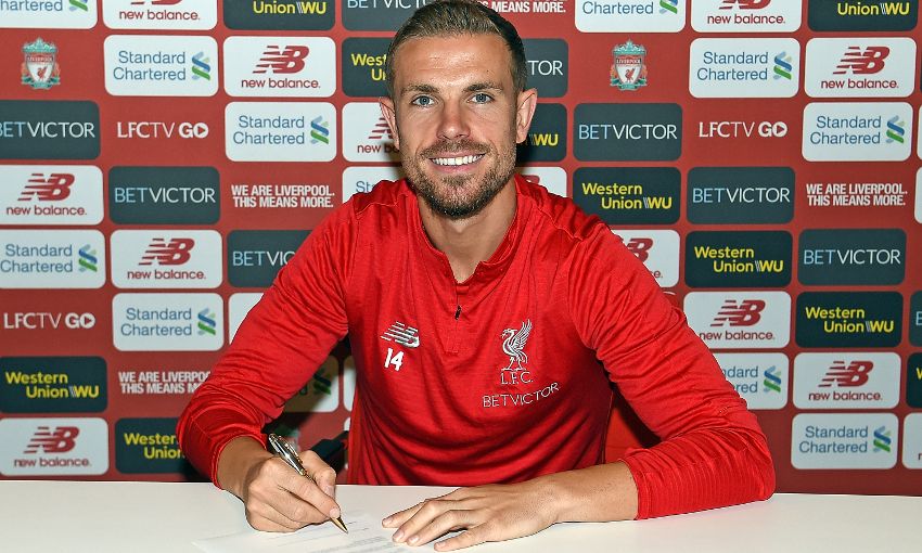 Liverpool, Henderson’ın sözleşmesini uzattı