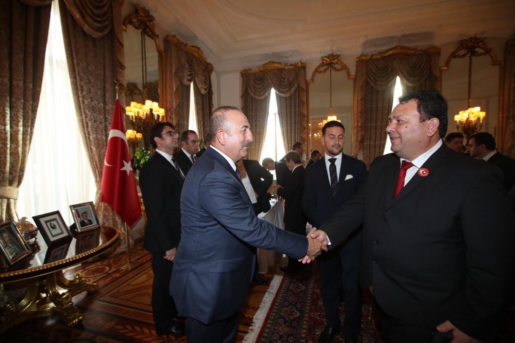 Başkan, Çavuşoğlu’na Federasyonu tanıttı