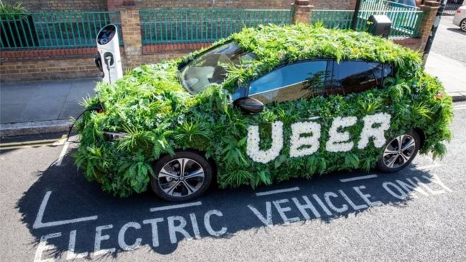 Uber plans to introduce clean air fee to all London rides