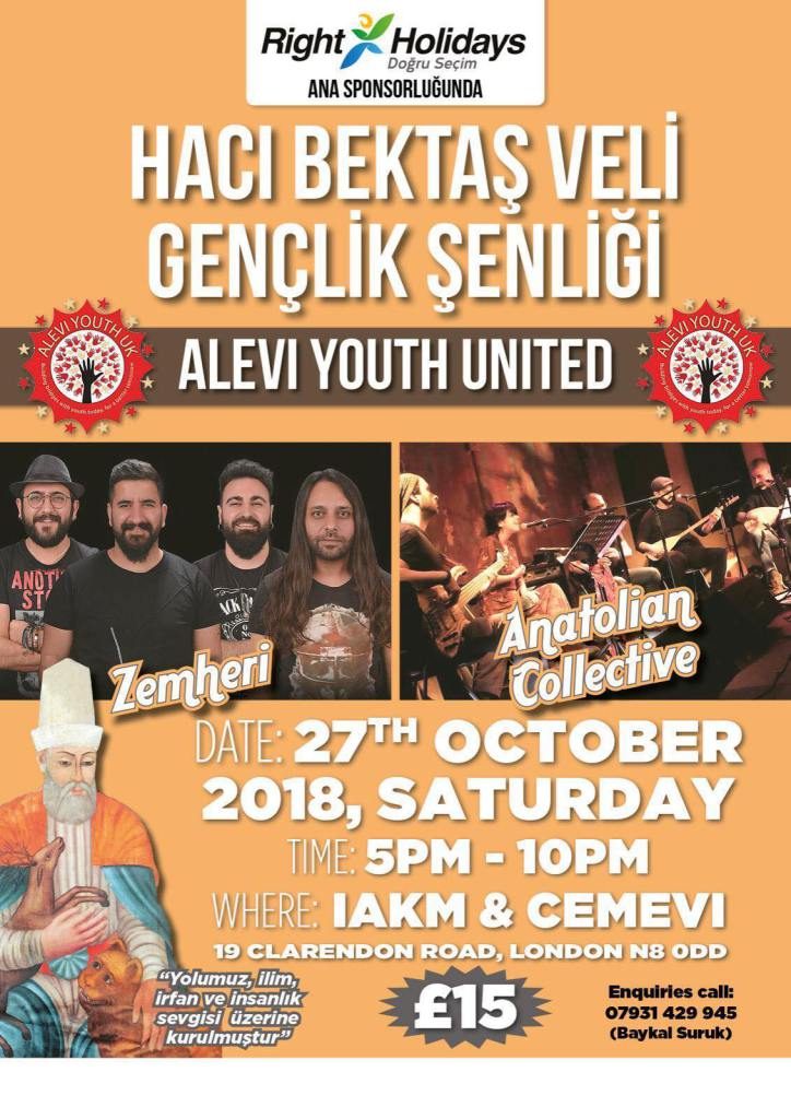 Alevi youth will meet at Haci Bektaş Veli Festival 