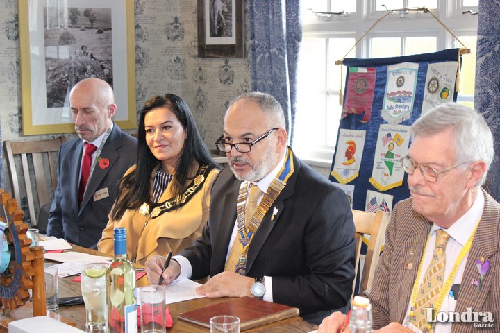 Southgate Rotary Kulübü, Başkan Karakuş’u ağırladı