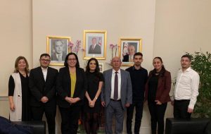 Özyiğit, Kıbrıs Türk Gençlik Birliği İngiltere ile görüştü