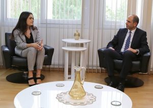 The Turkish Cypriot Youth Union UK met with Özersay