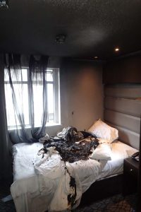 Woman who set bed on fire at hotel jailed for manslaughter