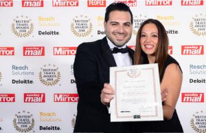 Direct Traveller awarded in British Travel Awards 2018