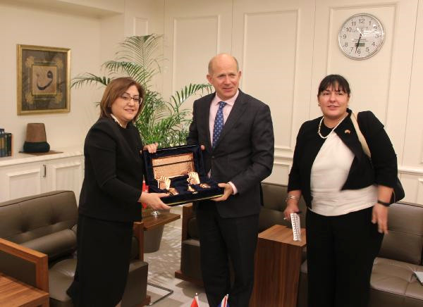 İngiltere Büyükelçisi Chilcott’tan Gaziantep’e ziyaret