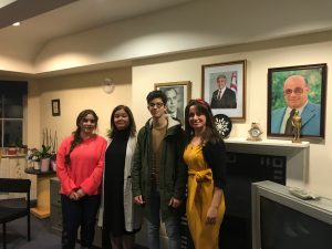 KKTC Londra Eğitim ve Kültür Ataşesi Özçelik’e anlamlı ziyaret
