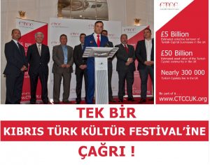 İngiltere KTTO, ‘tek bir’ İngiltere Kıbrıs Türk Kültür Festivali istiyor