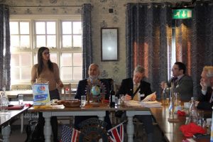 Enfield leader visits Southgate Rotary Club