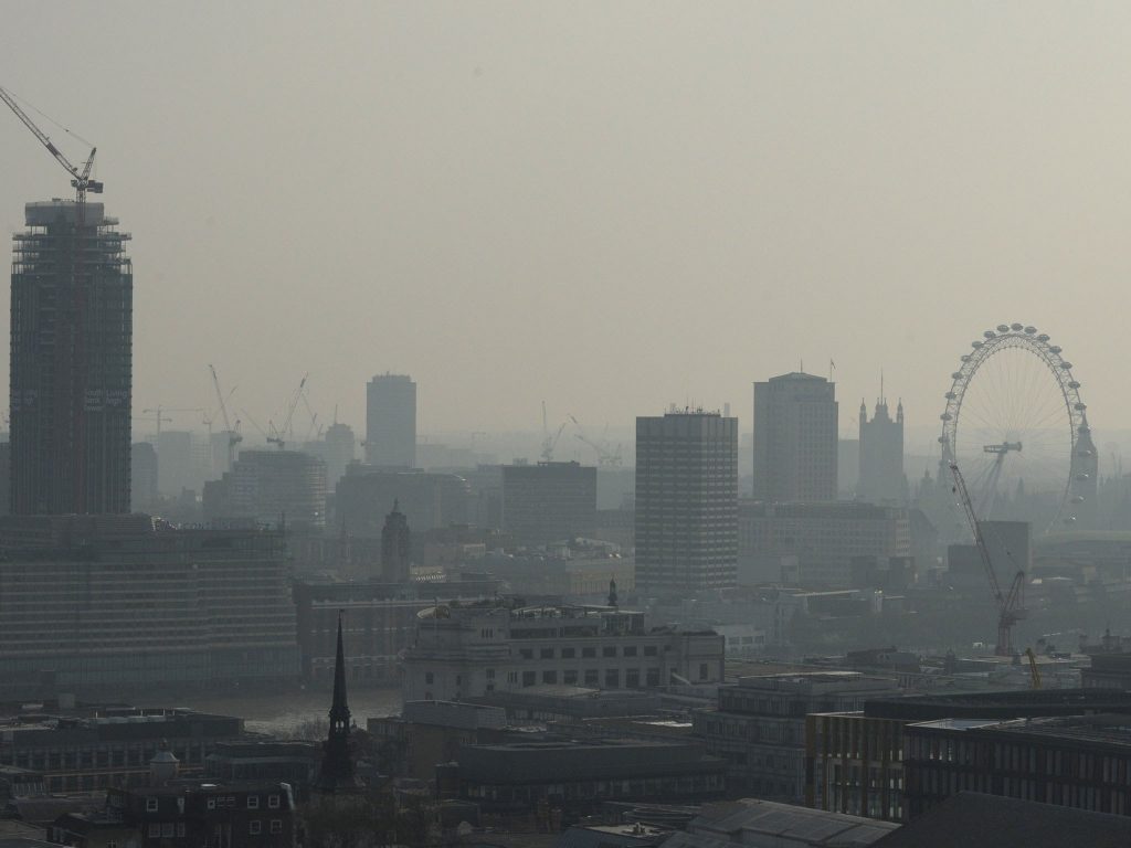 Londra’da hava kirliliği rekor seviyede