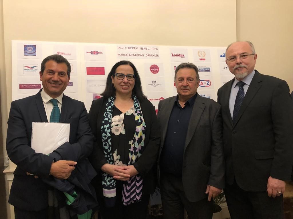 Kıbrıslı Türk iş insanlarına ve Avrupalı Türk Markalar Birliği’ne yönelik sosyal toplantı