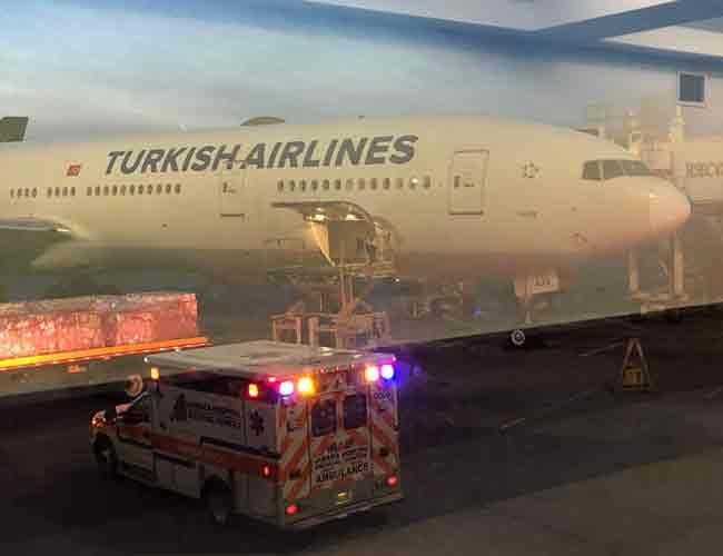 THY uçuşunda 30 kişi yaralandı