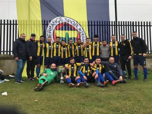 Fenerbahçe şampiyonluk sevinci yaşadı