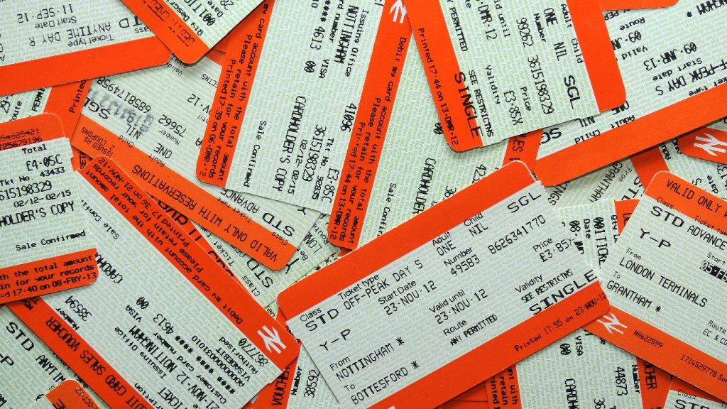Rail users been offered paperless tickets