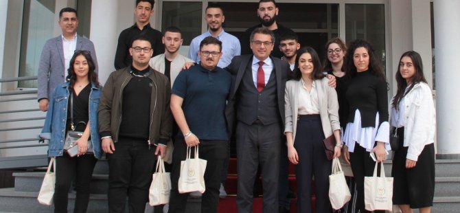 Erhürman, Kıbrıs Türk Gençlik Birliği İngiltere heyetini kabul etti