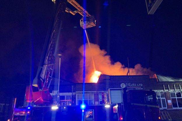 Police believe cannabis factory started Tottenham warehouse fire