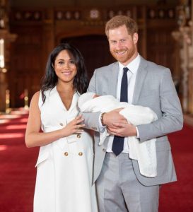 Duke and Duchess of Sussex show off their baby Archie
