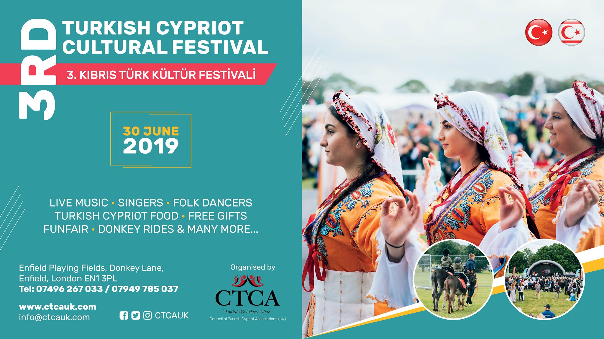 The countdown for the 3rd Turkish Cypriot Cultural festival begins ...