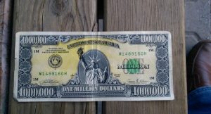Uşak’ta ‘Amerikan rüyası’nın sembolü 1 milyon dolarlık banknot ele geçirildi