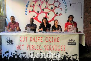 Day-Mer Youth Commission organised a panel on knife crime