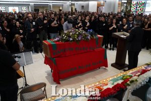 Tugay Hurman için cenaze töreni düzenlendi