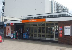 Two arrested after machete attack at Enfield Town Station