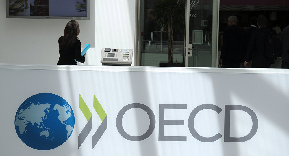 OECD bölgesinde büyüme daraldı