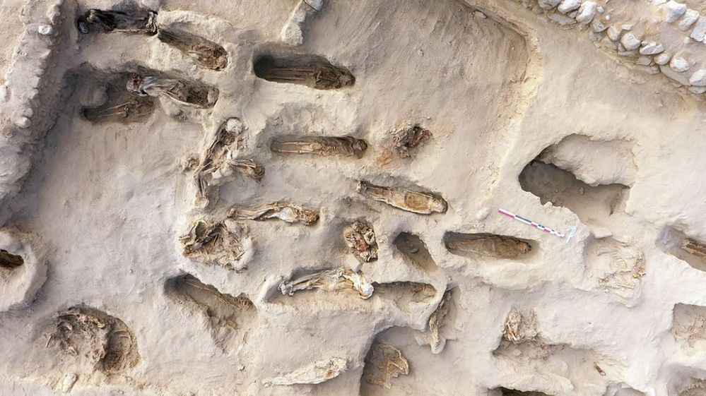Peru’da kurban edilen çocuklara ait 500 yıllık en büyük toplu mezar bulundu