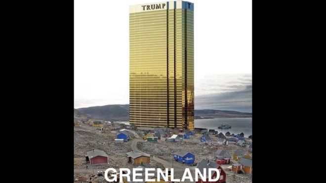 Trump’tan Grönland’a gökdelenli mesaj
