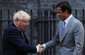 Başbakan Johnson, Katar Emiri Sani ile görüştü