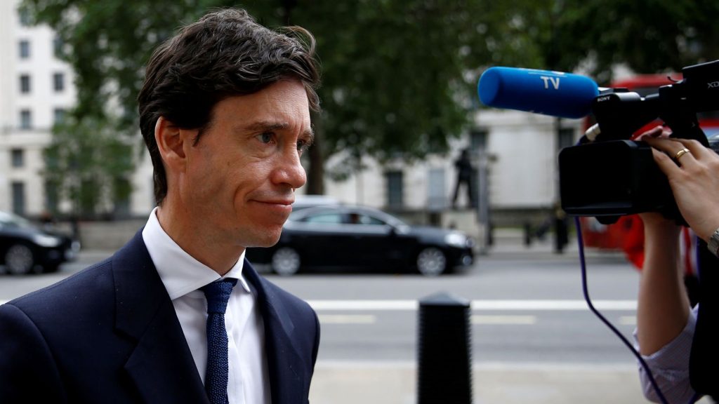 Rory Stewart sacked from the Tory Party while accepting politician of the year award