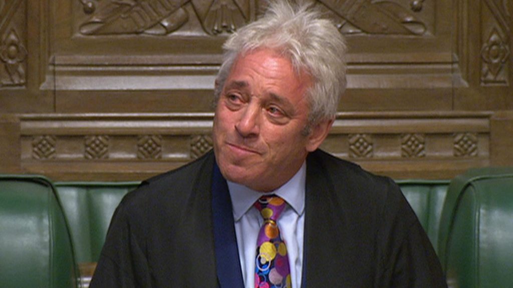 Commons Speaker Bercow to stand down