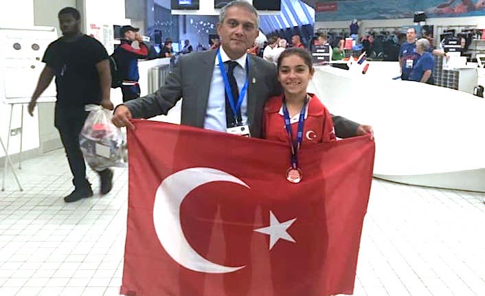 Bronze medal for Turkish Athlete