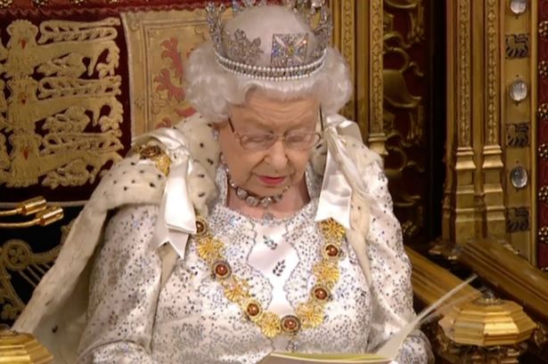 The Queen opens a new session of Parliament