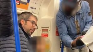 Man arrsted after anti-Semitic abuse towards children on tube