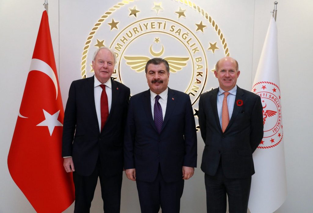 Türkiye ile İngiltere arasında sağlık alanında iş birliği