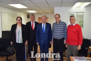 TRNC PM Ersin Tatar visited Londra Gazete