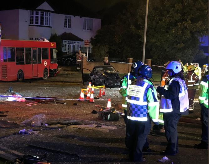 Orpington crash: 1 killed, 15 injured and 1 arrested