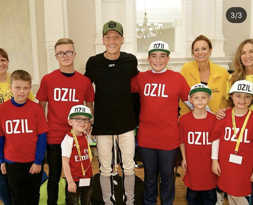 Ozil’s agent on how the star plans to help with 1000 operations and more
