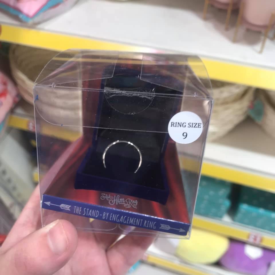 Poundland’s ‘The Ask Him Ring’ ready for the Leap Year tradition