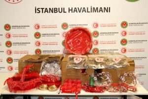 Kına malzemeleri içinde İstanbul’dan Avustralya ve İngiltere’ye uyuşturucu sevkiyatı