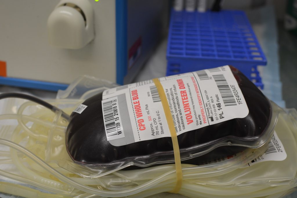 NHS appeals for donors to keep giving blood